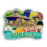 Refrigerator Magnet for Suceava Romania  2330