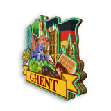 Refrigerator Magnet for Ghent Belgium  2007