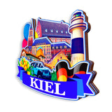 Магнит на холодильник для Киля, Германия, 1249