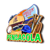 Kühlschrankmagnet für Pensacola Florida USA 214