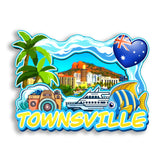 Refrigerator Magnet for Townsville Australia  2694