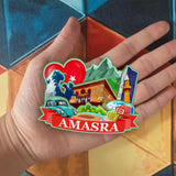 Refrigerator Magnet for Amasra Greece  1691