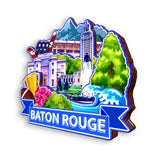 Kühlschrankmagnet für Baton Rouge Louisiana USA 961