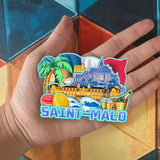 Refrigerator Magnet for Saint-Malo France  1332