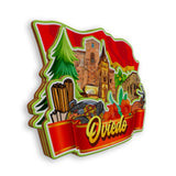 Kühlschrankmagnet für Oviedo, Spanien 1407