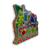 Refrigerator Magnet for Acapulco Mexico  1812