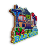 Refrigerator Magnet for Bad Ischl Austria  1621