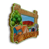 Магнит на холодильник для Улуру, Австралия, 2668