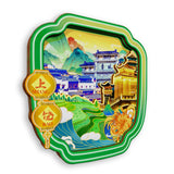 Kühlschrankmagnet für Shangrao, Jiangxi, China 784