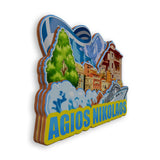 Refrigerator Magnet for Agios Nikolaos Greece  1784