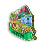 Refrigerator Magnet for Merida Mexico  1829