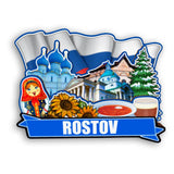Kühlschrankmagnet für Rostow Russland 2547