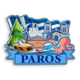 Refrigerator Magnet for Paros Greece  1714