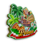 Refrigerator Magnet for Perugia Italy  1304
