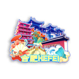 Kühlschrankmagnet für Hefei, Anhui, China 427