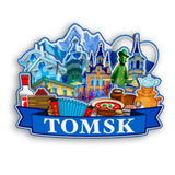Refrigerator Magnet for Tomsk Russia  2562