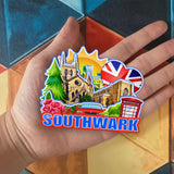 Refrigerator Magnet for Southwark UK  1458