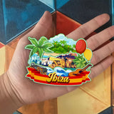 Kühlschrankmagnet für Ibiza Spanien 1412