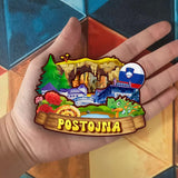 Магнит на холодильник для Постойна Словения 2357