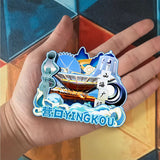 Магнит на холодильник для Инкоу, Ляонин, Китай 538