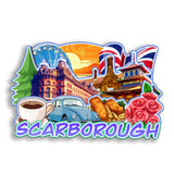 Refrigerator Magnet for Scarborough UK  2872