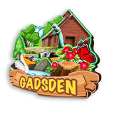 Kühlschrankmagnet für Gadsden Alabama USA 352