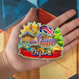 Refrigerator Magnet for Oxford UK  1475