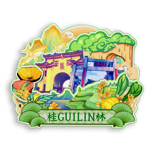 Refrigerator Magnet for Guilin, Guangxi, China  694