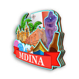 Refrigerator Magnet for Mdina Malta  2302