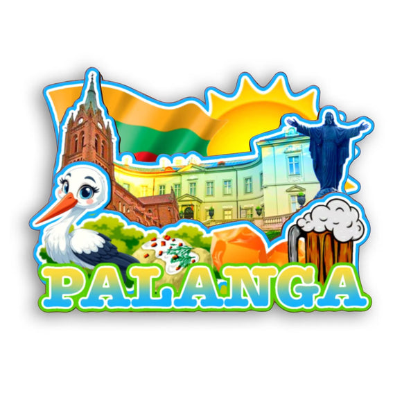 Refrigerator Magnet for Palanga Lithuania  2484