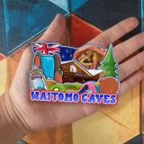 Refrigerator Magnet for Waitomo Caves New Zealand  2761