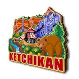 Kühlschrankmagnet für Ketchikan Alaska USA 154