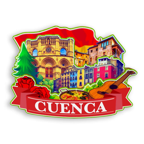Refrigerator Magnet for Cuenca Spain  1500