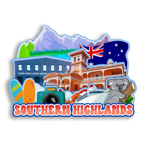 Refrigerator Magnet for Southern Highlands Australia  2715