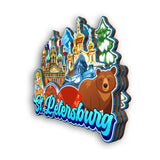 Магнит на холодильник для Санкт-Петербурга Россия 2520