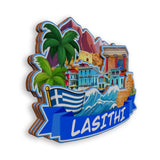 Refrigerator Magnet for Lasithi Greece  1785