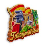 Kühlschrankmagnet für Torrejon de Ardoz Spanien 1557