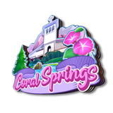Kühlschrankmagnet für Coral Springs Florida USA 189