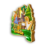 Refrigerator Magnet for Dulin Ireland  2189