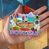 Refrigerator Magnet for Novi Sad Serbia  2511