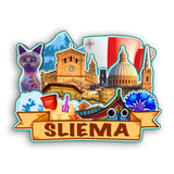 Refrigerator Magnet for Sliema Malta  2299