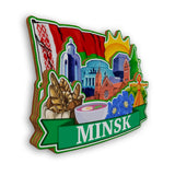Refrigerator Magnet for Minsk Belarus  2466