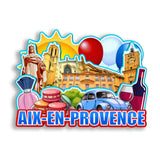 Refrigerator Magnet for Aix-En-Provence France  2597