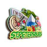 Магнит на холодильник для Санкт-Петербурга, Флорида, США 207