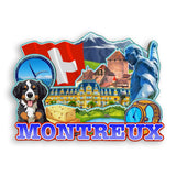 Refrigerator Magnet for Montreux Switzerland  2044