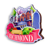 Refrigerator Magnet for Richmond Virginia USA  888