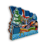 Refrigerator Magnet for Skaftafell Iceland  2259