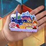 Kühlschrankmagnet für Veliko Tarnovo Bulgarien 2448