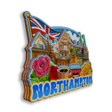 Refrigerator Magnet for Northampton UK  2870