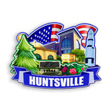 Kühlschrankmagnet für Huntsville Alabama USA 371